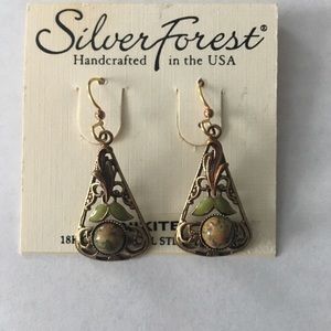 NEW Silver Forest Earrings UNIKITE